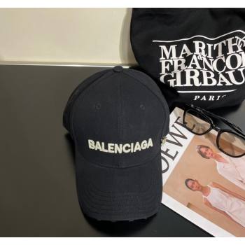 Balenciaga Baseball Hat Black 2024 0112 (MAO-240112013)