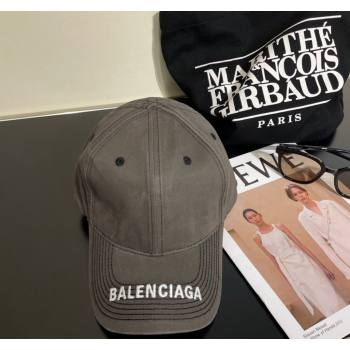 Balenciaga Denim Baseball Hat Grey 1 2024 0112 (MAO-240112030)