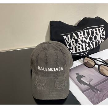 Balenciaga Denim Baseball hat Grey 2024 0131 (MAO-240131050)