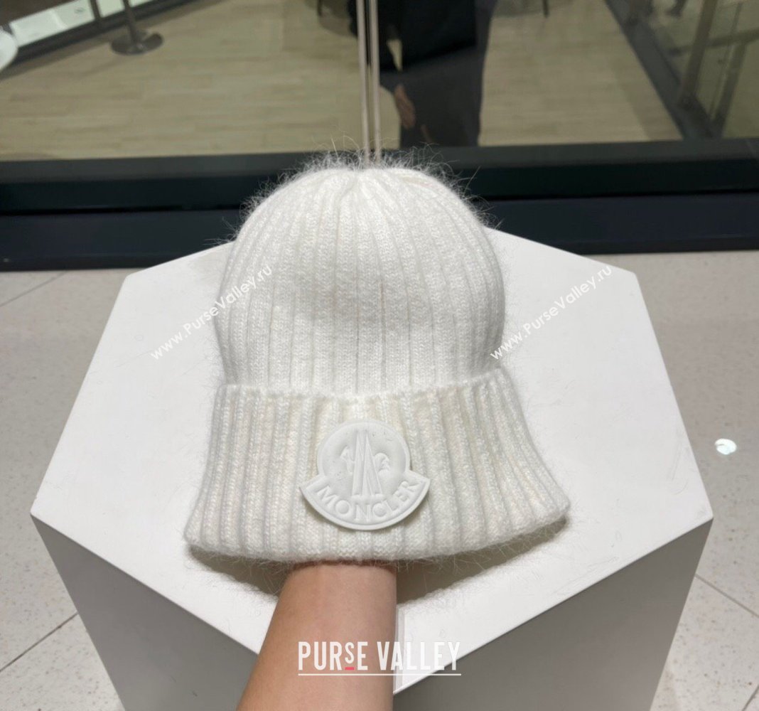 Moncler Knit Hat White 2024 0131 (A-240131032)