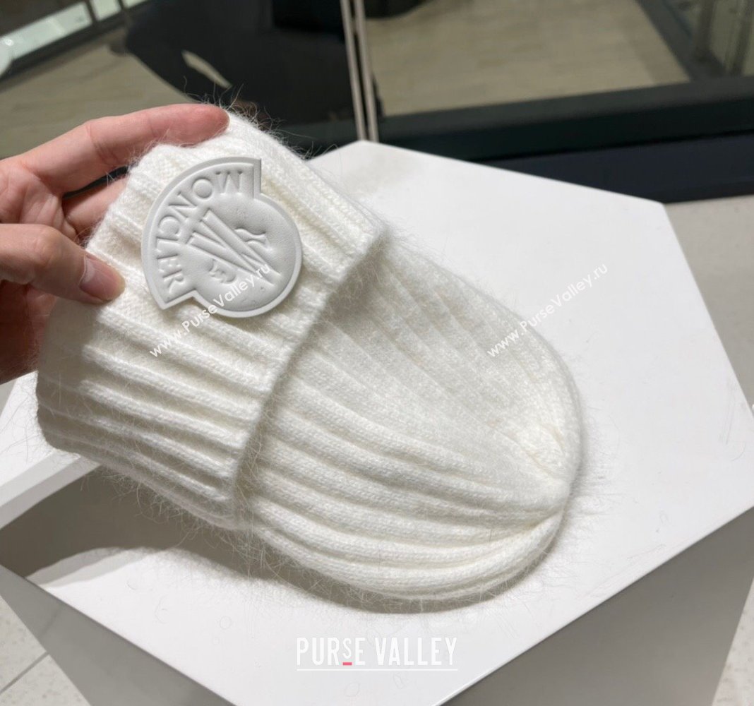 Moncler Knit Hat White 2024 0131 (A-240131032)