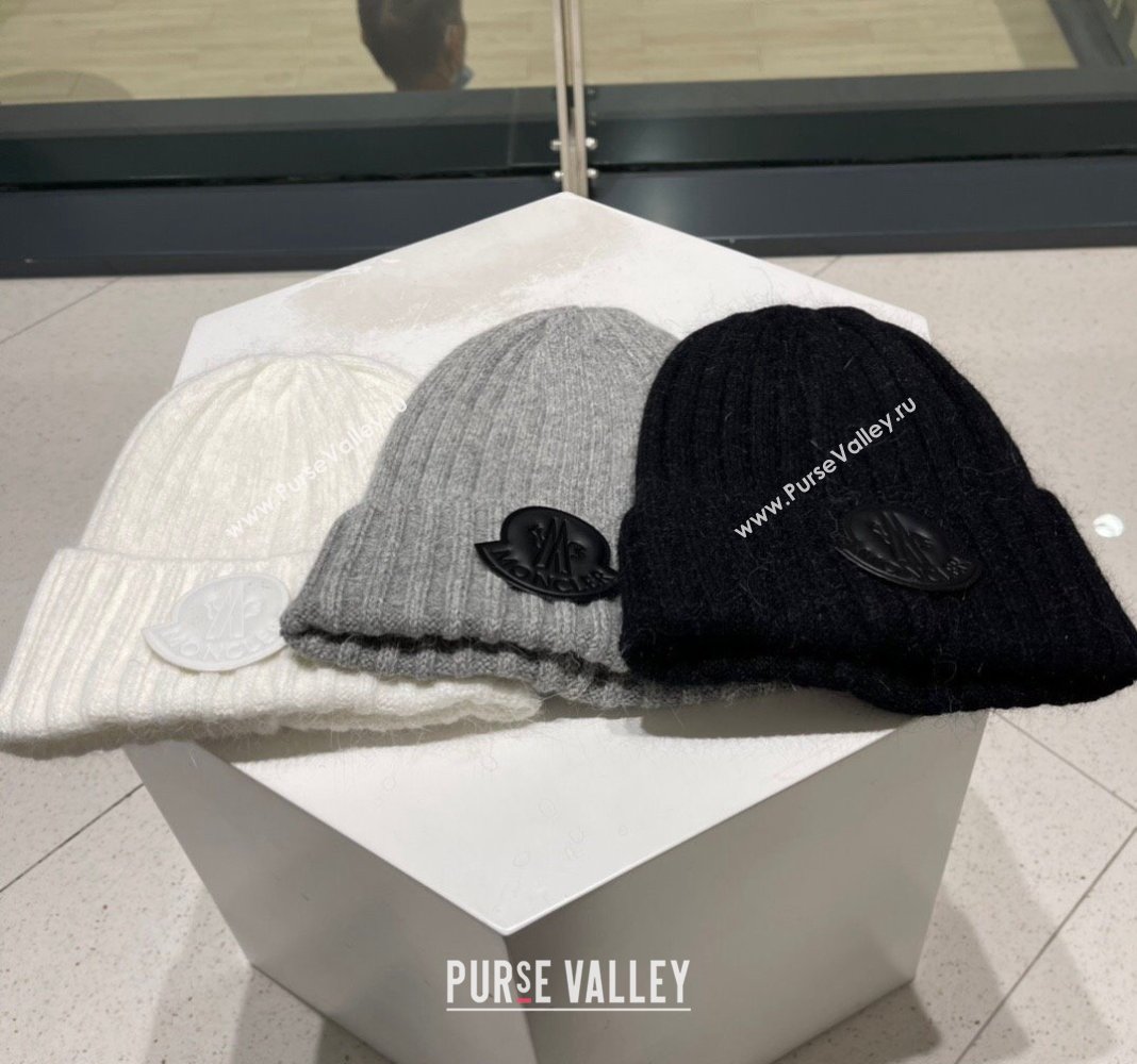 Moncler Knit Hat White 2024 0131 (A-240131032)