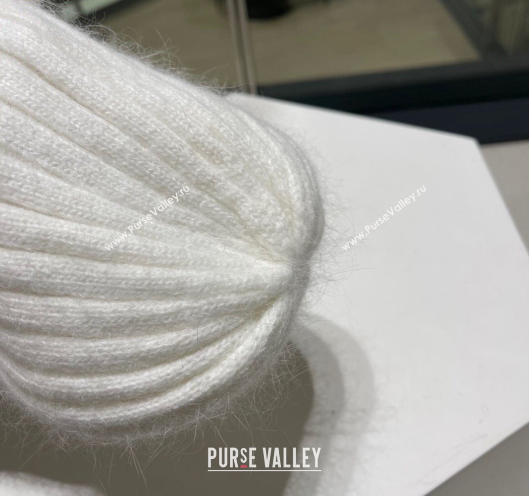 Moncler Knit Hat White 2024 0131 (A-240131032)