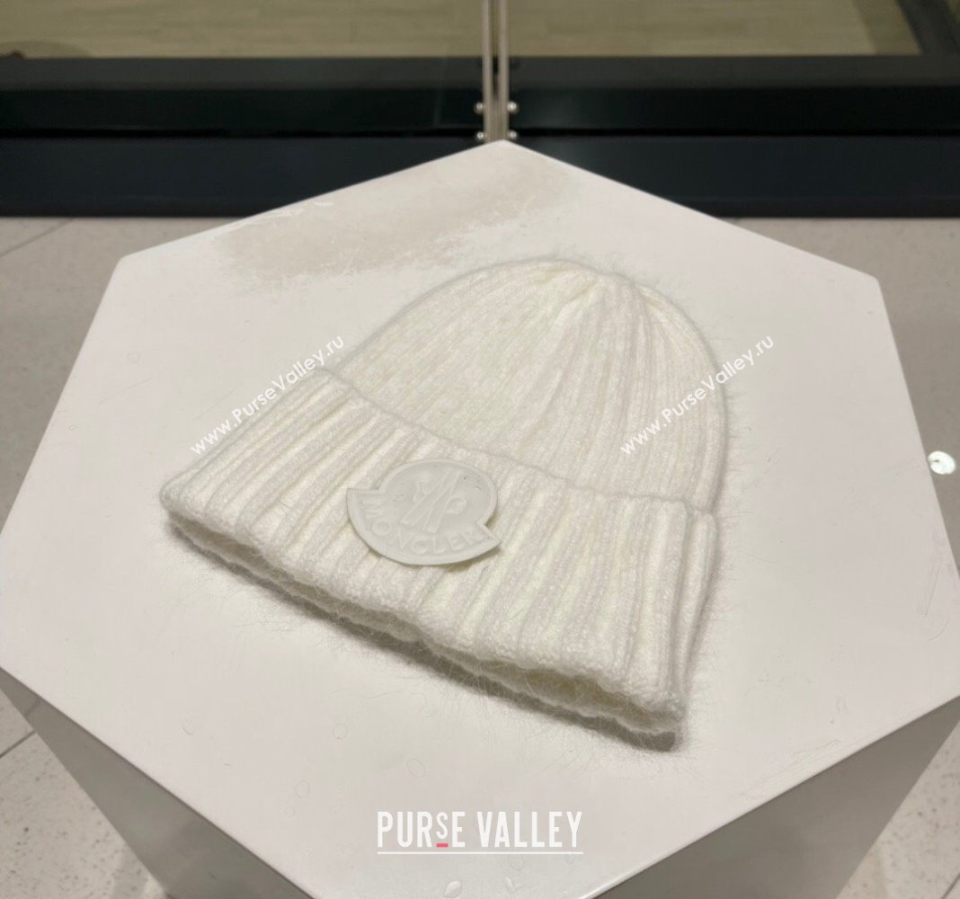 Moncler Knit Hat White 2024 0131 (A-240131032)