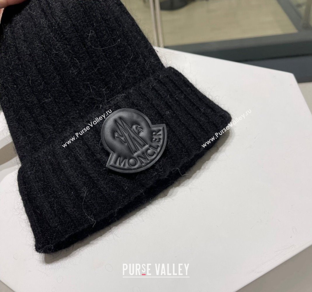 Moncler Knit Hat Black 2024 0131 (A-240131033)