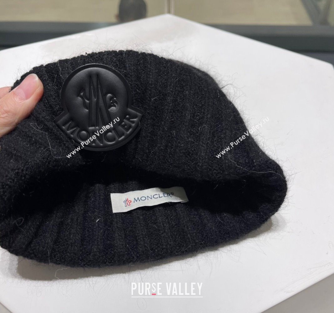 Moncler Knit Hat Black 2024 0131 (A-240131033)