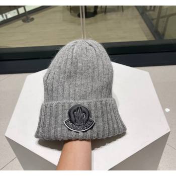 Moncler Knit Hat Grey 2024 0131 (A-240131034)