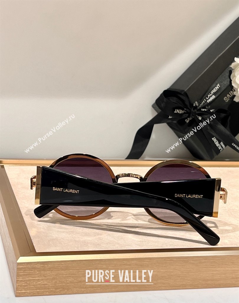 Saint Laurent Sunglasses Round SLM311 2024 6 (A-240131104)