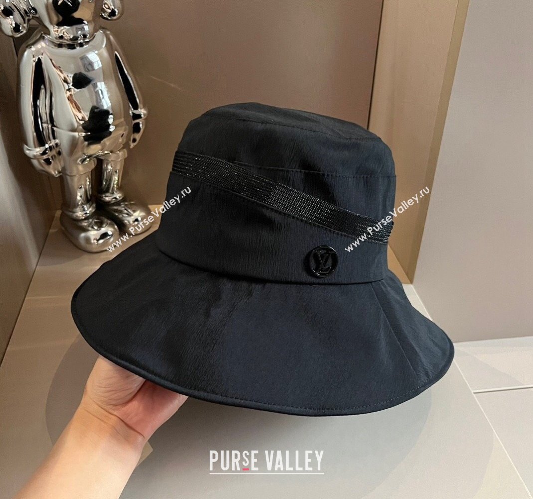 Louis Vuitton Fabric Bucket Hat Black 2024 0301 (XMN-240301070)