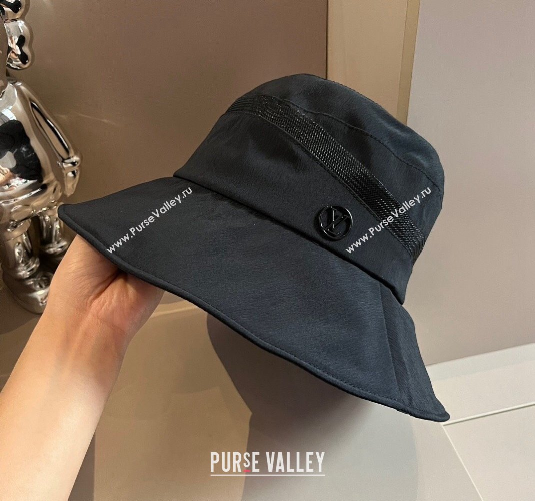 Louis Vuitton Fabric Bucket Hat Black 2024 0301 (XMN-240301070)