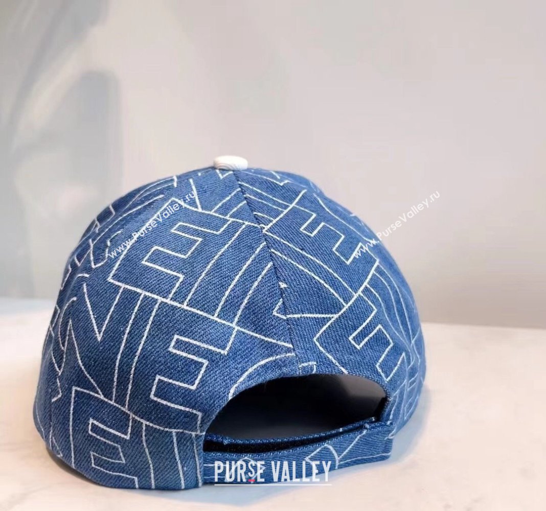 Celine Denim Baseball Hat Blue 2024 0301 (XMN-240301072)