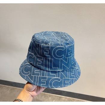 Celine Denim Bucket Hat Blue 2024 0301 (XMN-240301073)