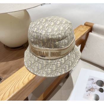 Dior Oblique Bucket hat Beige 2024 0301 (XMN-240301089)
