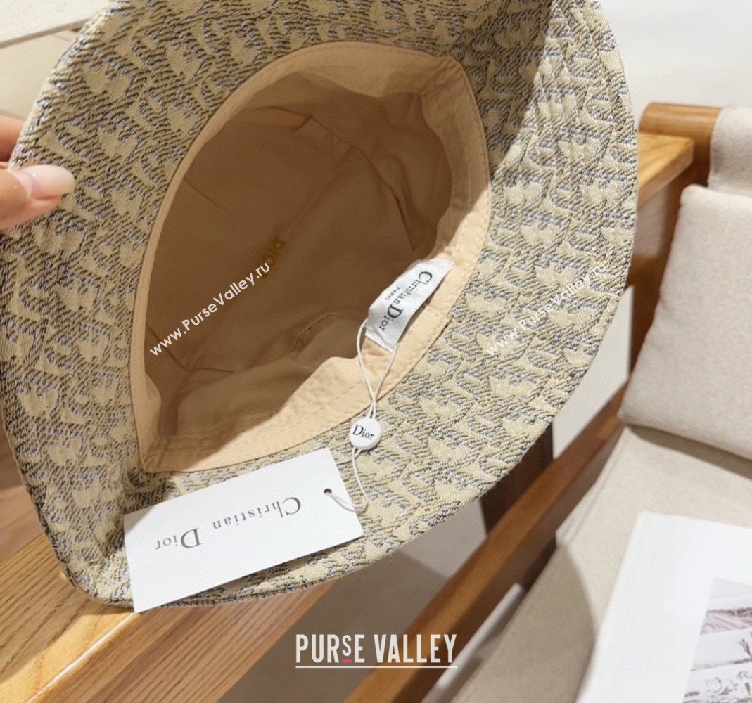 Dior Oblique Bucket hat Beige 2024 0301 (XMN-240301089)