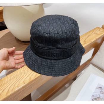 Dior Oblique Bucket hat Black 2024 0301 (XMN-240301091)