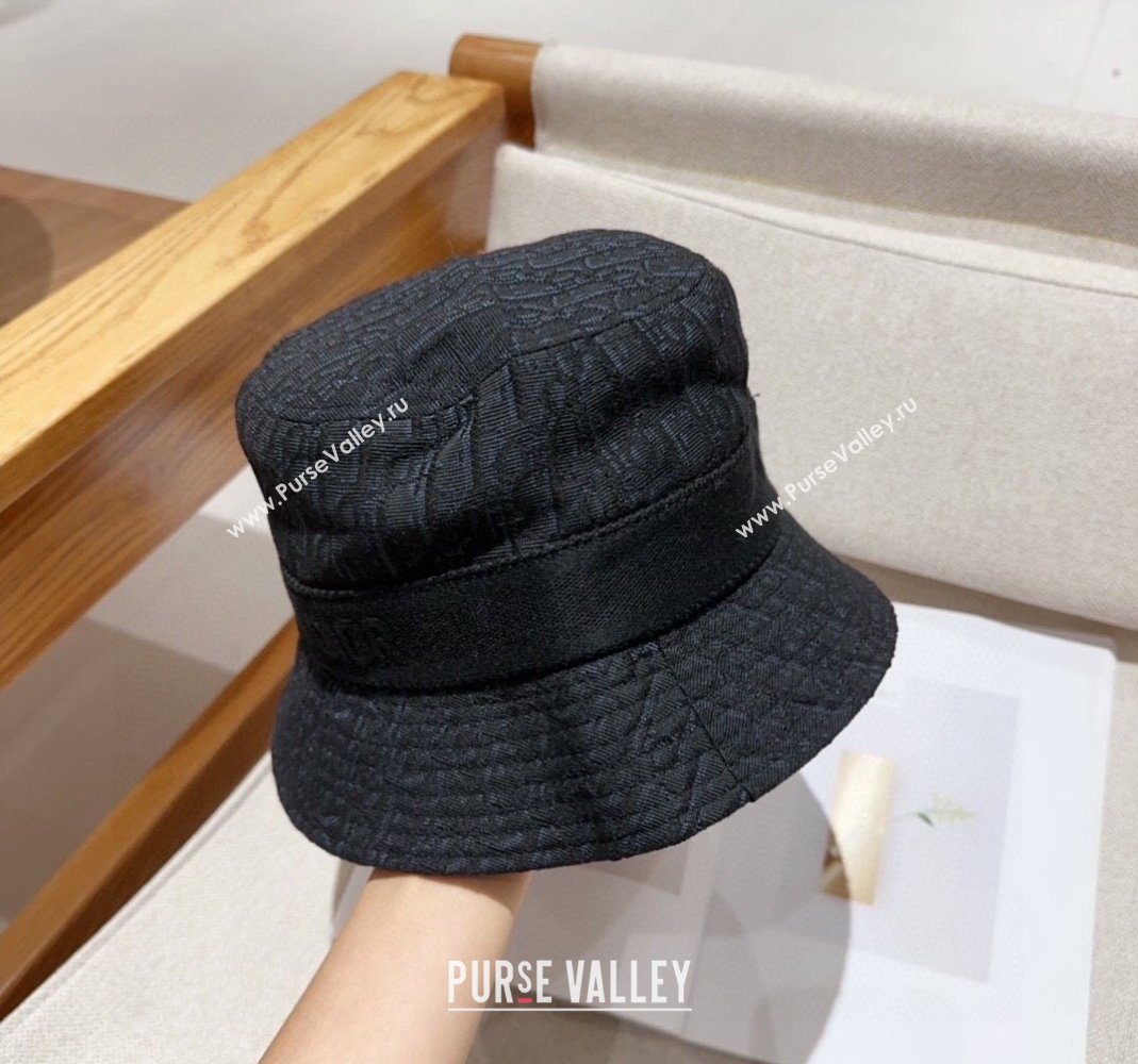 Dior Oblique Bucket hat Black 2024 0301 (XMN-240301091)
