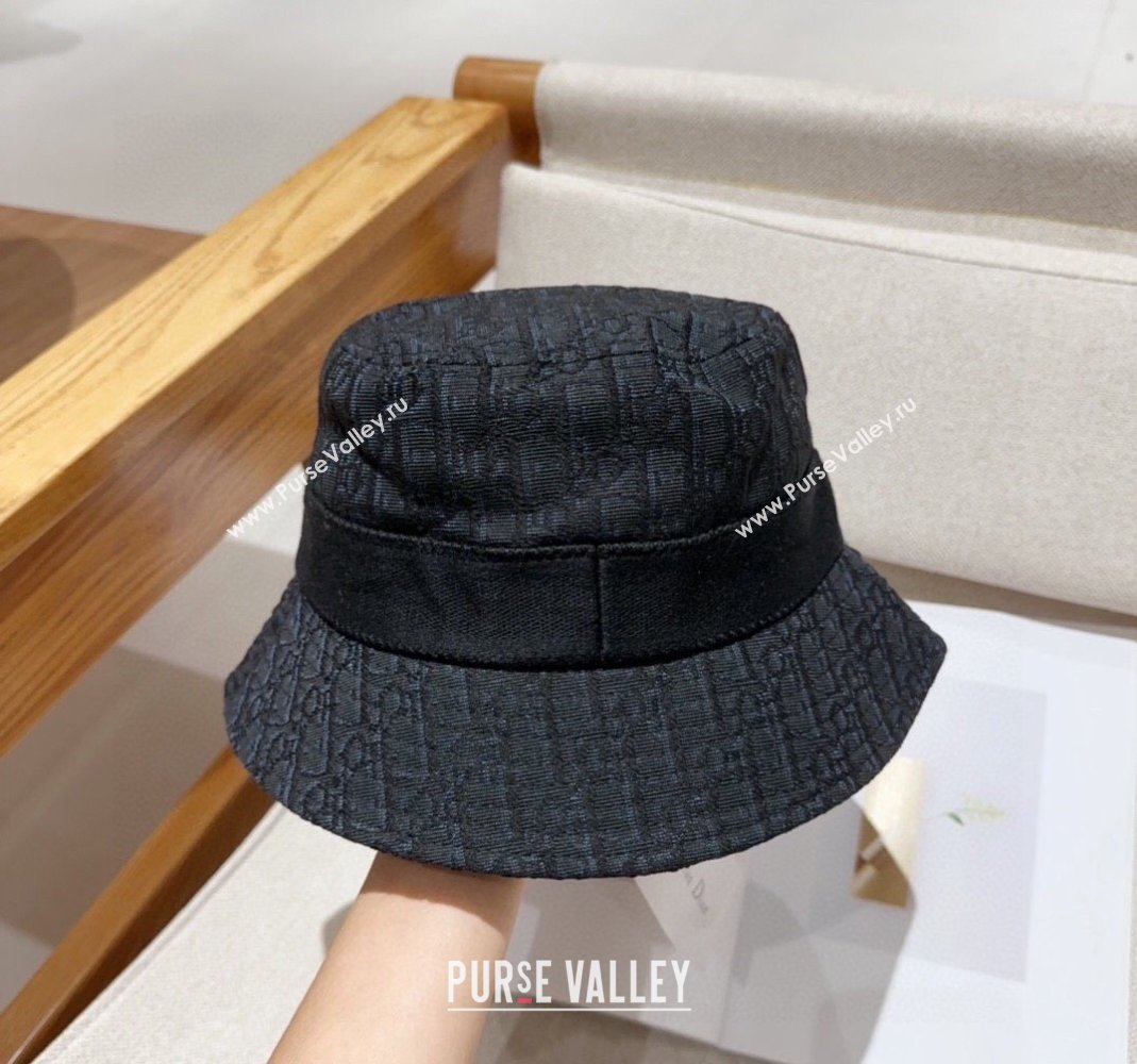 Dior Oblique Bucket hat Black 2024 0301 (XMN-240301091)