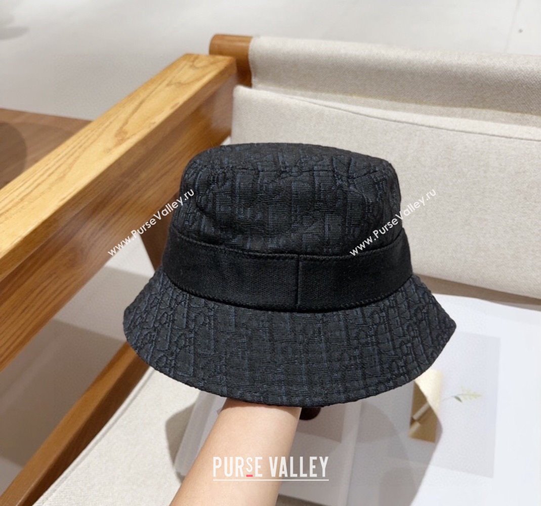 Dior Oblique Bucket hat Black 2024 0301 (XMN-240301091)