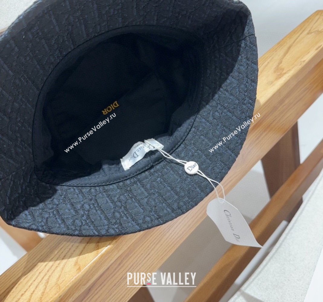 Dior Oblique Bucket hat Black 2024 0301 (XMN-240301091)