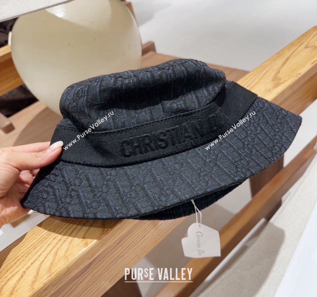 Dior Oblique Bucket hat Black 2024 0301 (XMN-240301091)