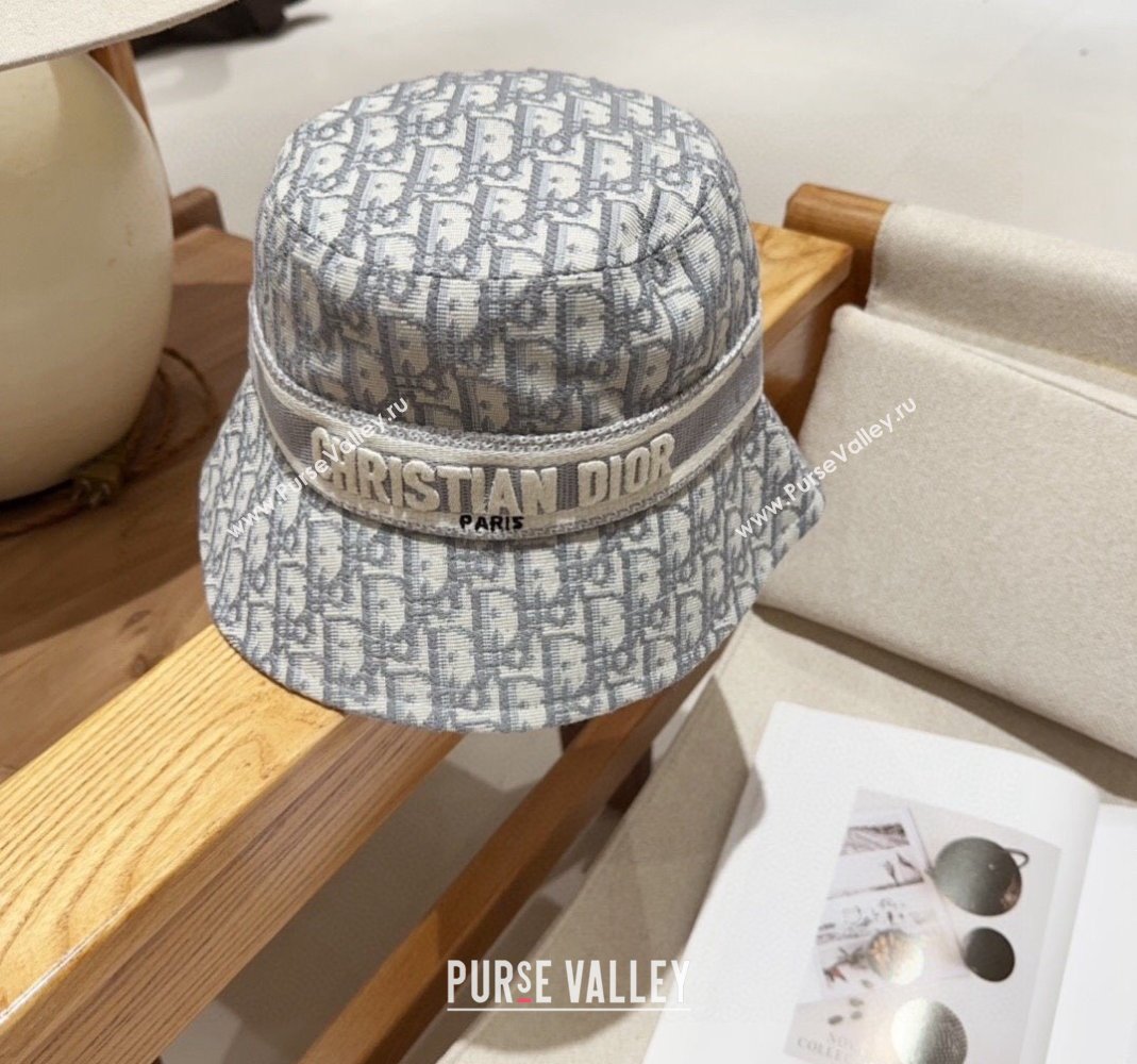 Dior Oblique Bucket hat Grey 2024 0301 (XMN-240301092)