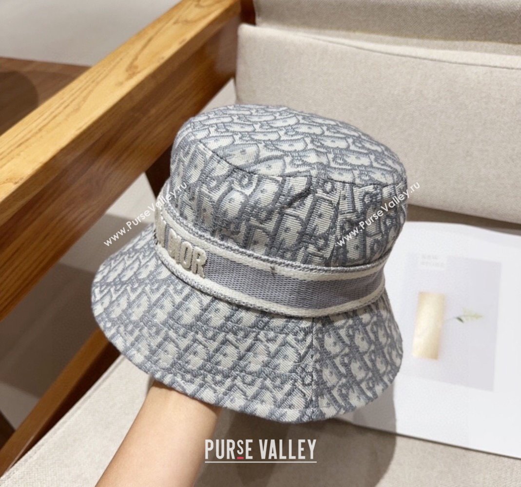 Dior Oblique Bucket hat Grey 2024 0301 (XMN-240301092)
