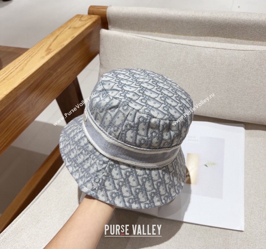 Dior Oblique Bucket hat Grey 2024 0301 (XMN-240301092)
