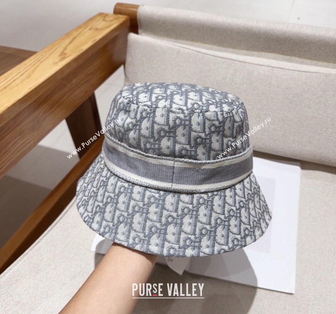 Dior Oblique Bucket hat Grey 2024 0301 (XMN-240301092)
