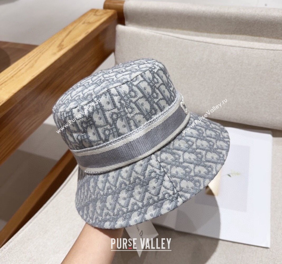 Dior Oblique Bucket hat Grey 2024 0301 (XMN-240301092)