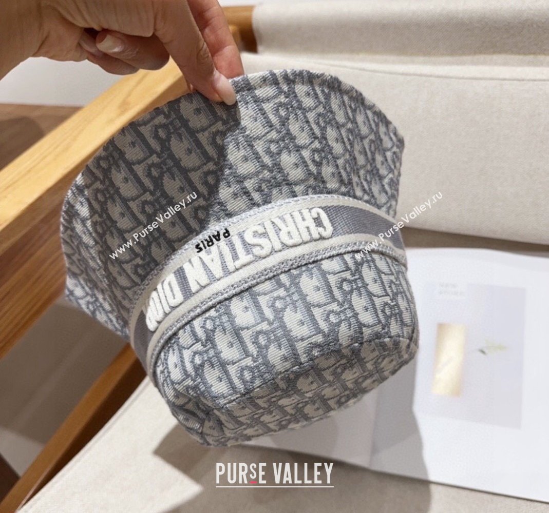 Dior Oblique Bucket hat Grey 2024 0301 (XMN-240301092)
