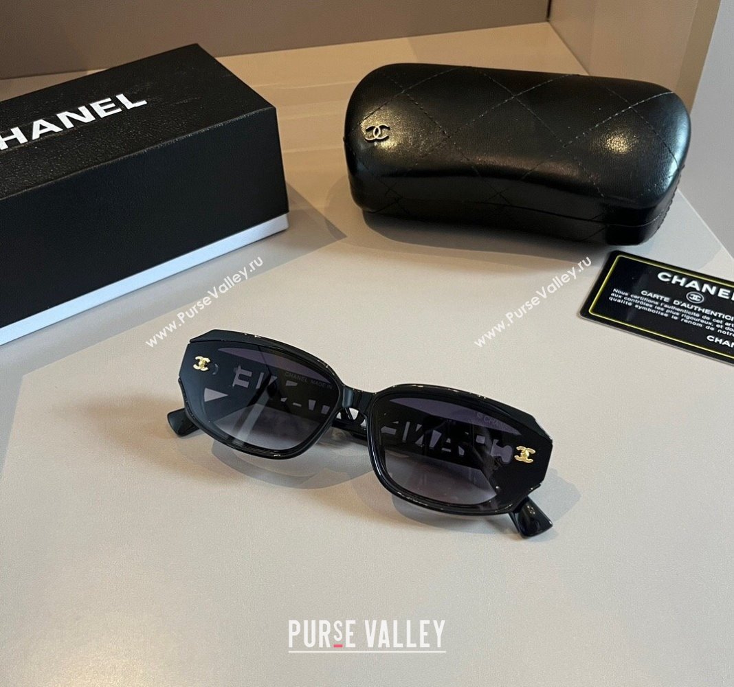 Chanel Sunglasses with Signature Black 2024 0304 (XMN-240304149)