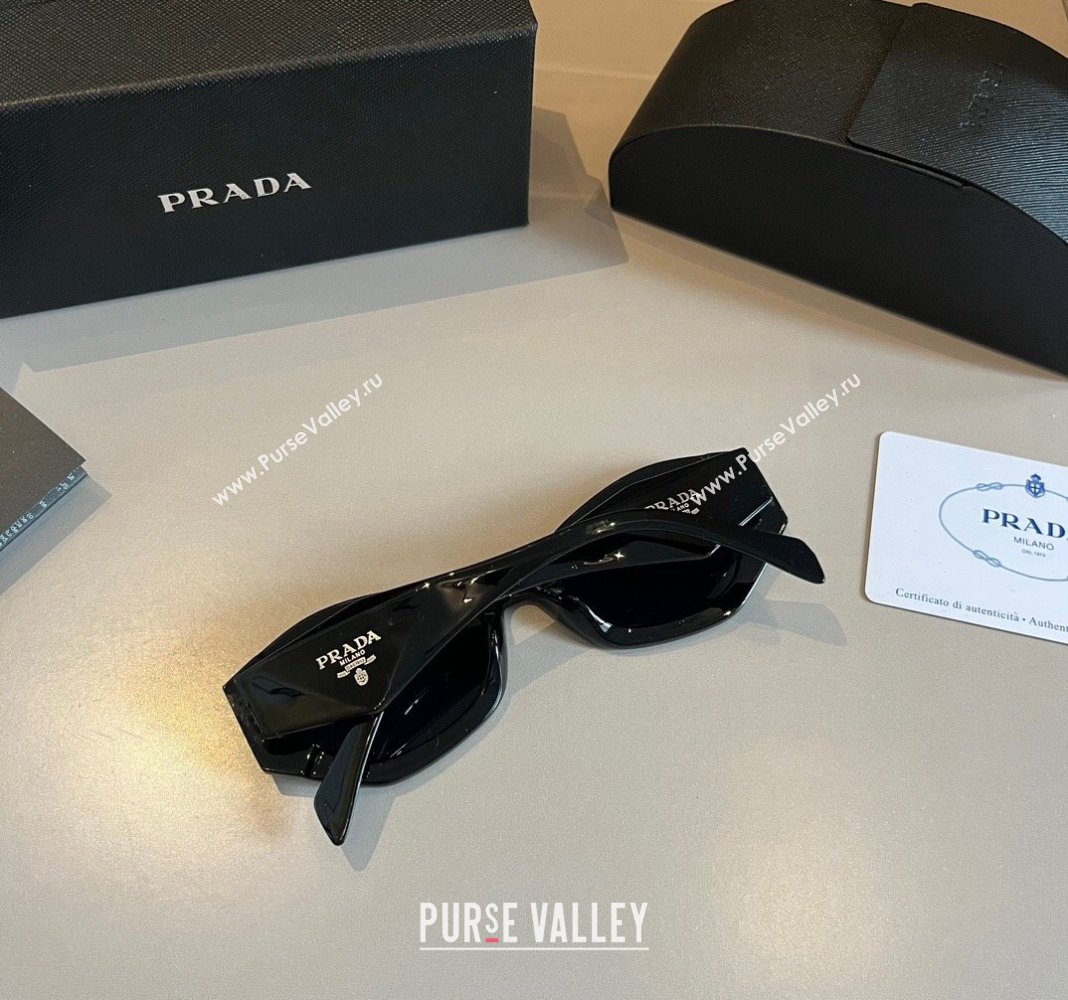 Prada Sunglasses Black/White Logo 2024 0304 (XMN-240304152)