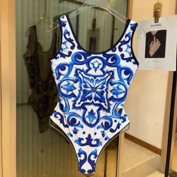 Dolce Gabbana DG Swimwear Blue/White 2024 0306 (XMN-240306021)