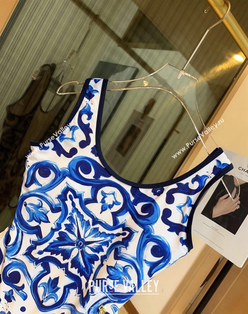 Dolce Gabbana DG Swimwear Blue/White 2024 0306 (XMN-240306021)