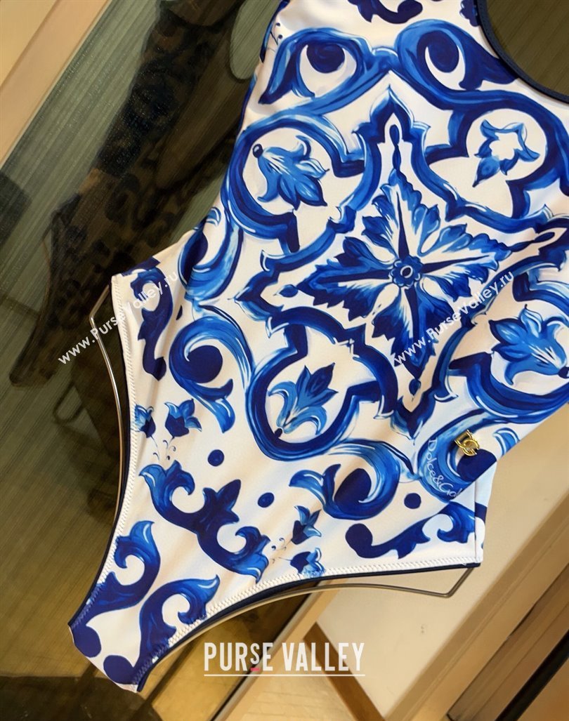 Dolce Gabbana DG Swimwear Blue/White 2024 0306 (XMN-240306021)