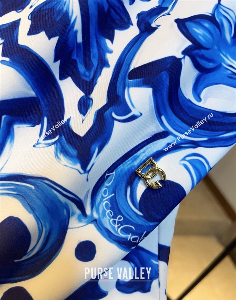 Dolce Gabbana DG Swimwear Blue/White 2024 0306 (XMN-240306021)