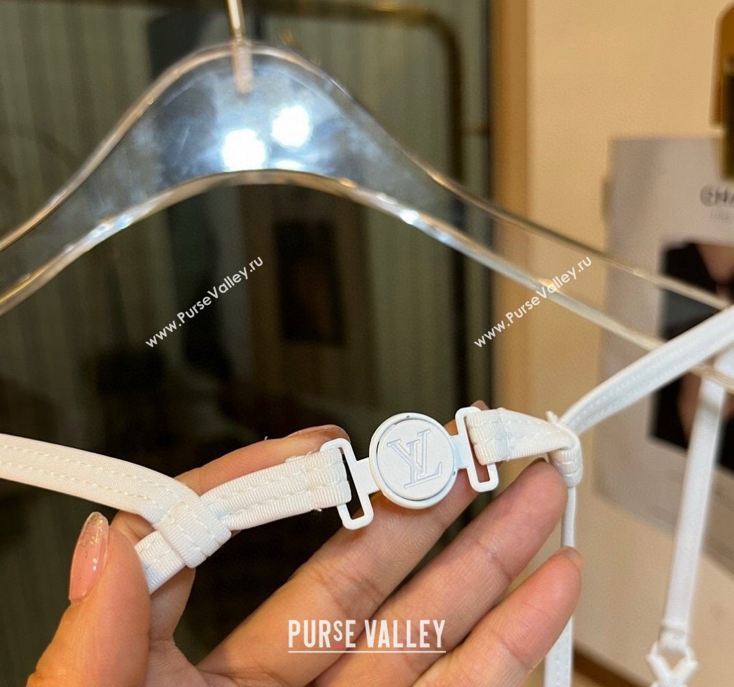 Louis Vuitton Two Pieces Swimwear Blue/White 2024 030601 (XMN-240306022)