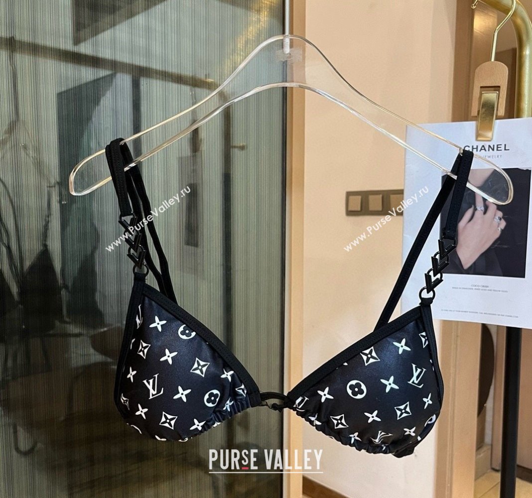 Louis Vuitton Two Pieces Swimwear Black/White 2 2024 030601 (XMN-240306026)