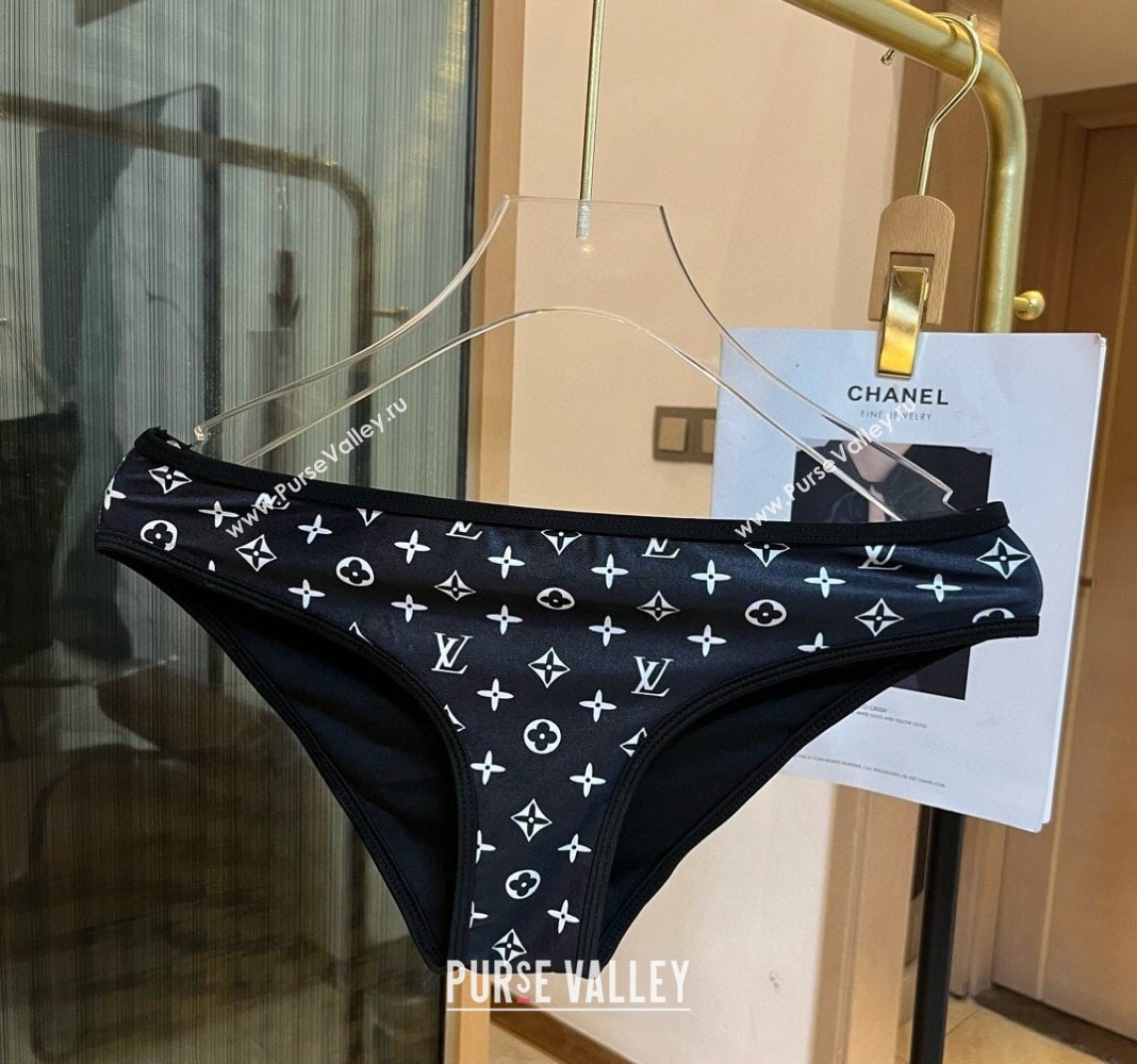 Louis Vuitton Two Pieces Swimwear Black/White 2 2024 030601 (XMN-240306026)