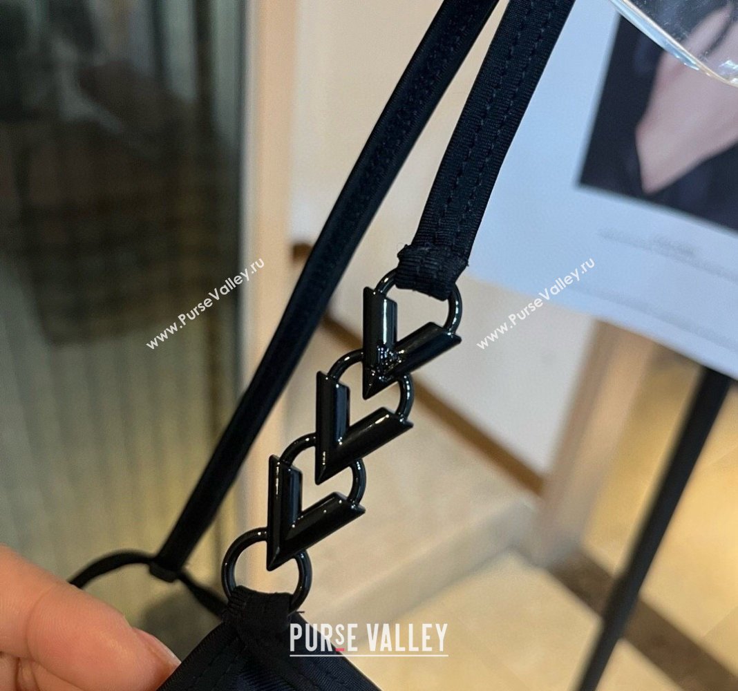 Louis Vuitton Two Pieces Swimwear Black/White 2 2024 030601 (XMN-240306026)