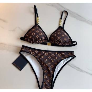 Louis Vuitton Two Pieces Swimwear Monogram/White 2024 030601 (XMN-240306027)