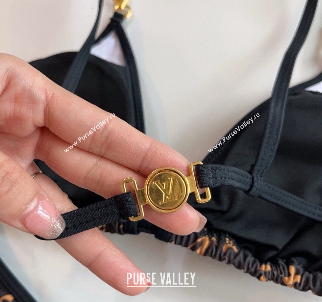 Louis Vuitton Two Pieces Swimwear Monogram/Black 2024 030601 (XMN-240306028)