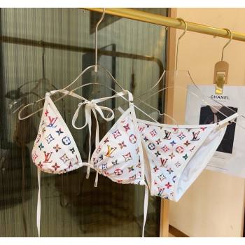 Louis Vuitton Two Pieces Swimwear White/Multicolor 2024 030601 (XMN-240306035)