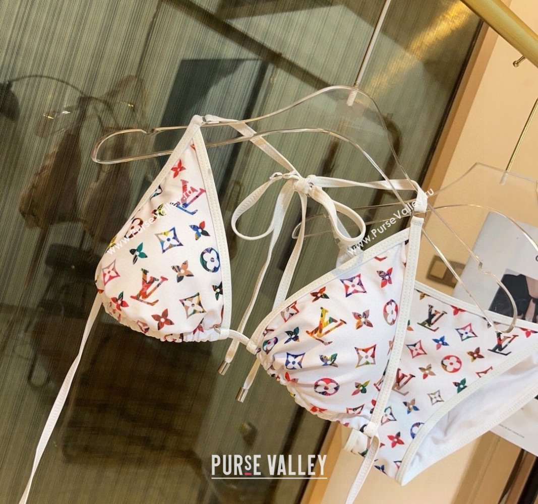 Louis Vuitton Two Pieces Swimwear White/Multicolor 2024 030601 (XMN-240306035)