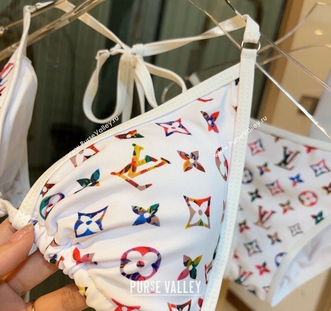 Louis Vuitton Two Pieces Swimwear White/Multicolor 2024 030601 (XMN-240306035)