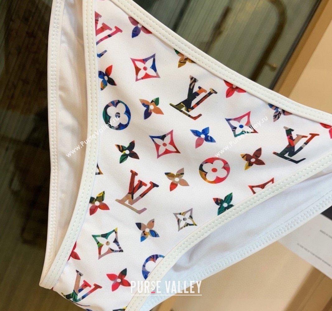 Louis Vuitton Two Pieces Swimwear White/Multicolor 2024 030601 (XMN-240306035)
