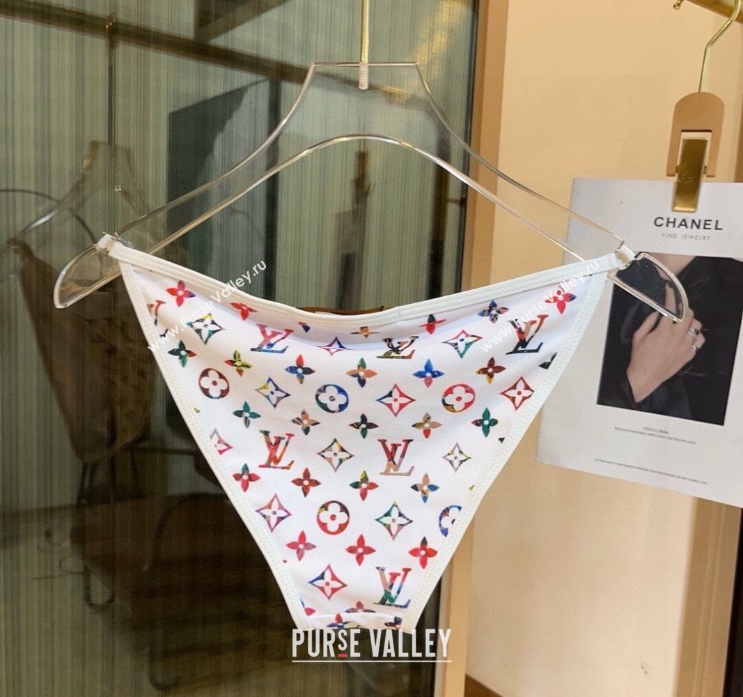 Louis Vuitton Two Pieces Swimwear White/Multicolor 2024 030601 (XMN-240306035)