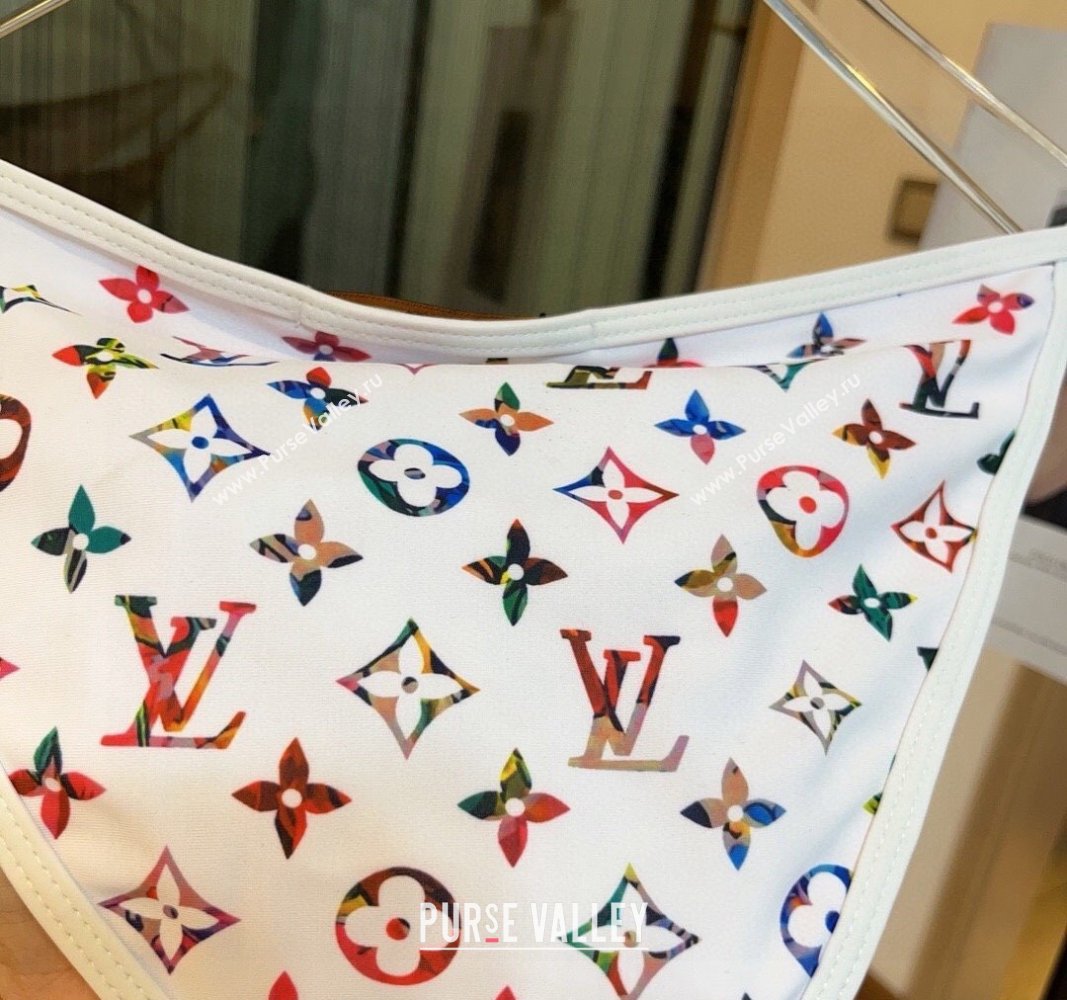 Louis Vuitton Two Pieces Swimwear White/Multicolor 2024 030601 (XMN-240306035)