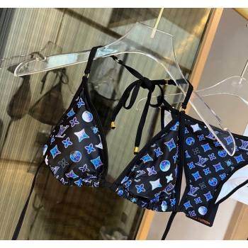 Louis Vuitton Two Pieces Swimwear Blue/Printed Monogram 2024 030601 (XMN-240306036)