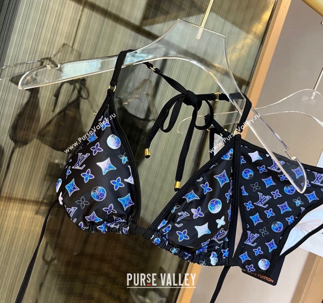 Louis Vuitton Two Pieces Swimwear Blue/Printed Monogram 2024 030601 (XMN-240306036)